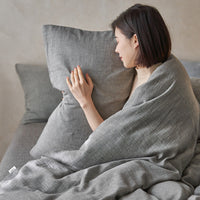 HKM-107155 Japanese-Style Pure Cotton Jacquard Bedding Set - Four Pieces, Various Colors