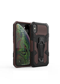 HKM-107411 Two-in-One Mobile Phone Case with Magnetic Back Clip and Kickstand for Samsung, Apple, OPPO, vivo, Huawei, Motorola, and Xiaomi