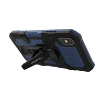 HKM-107411 Two-in-One Mobile Phone Case with Magnetic Back Clip and Kickstand for Samsung, Apple, OPPO, vivo, Huawei, Motorola, and Xiaomi