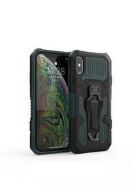 HKM-107411 Two-in-One Mobile Phone Case with Magnetic Back Clip and Kickstand for Samsung, Apple, OPPO, vivo, Huawei, Motorola, and Xiaomi