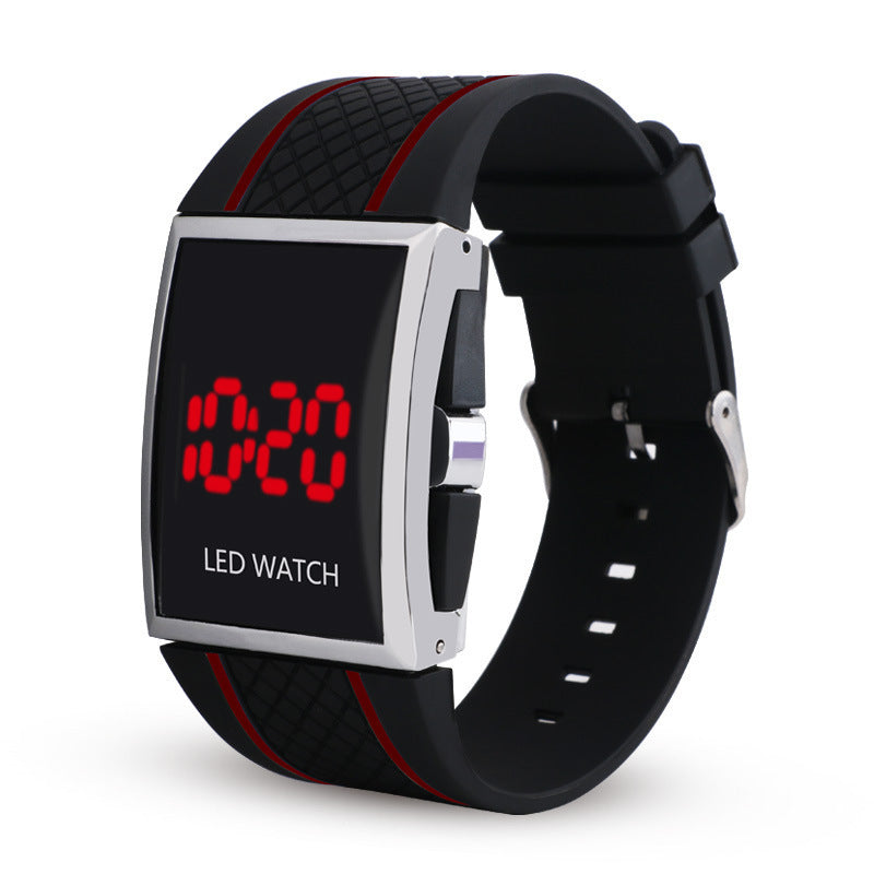 HKM-107667 LED Fashion Casual Women's Watch with PU Band and Various Color Options