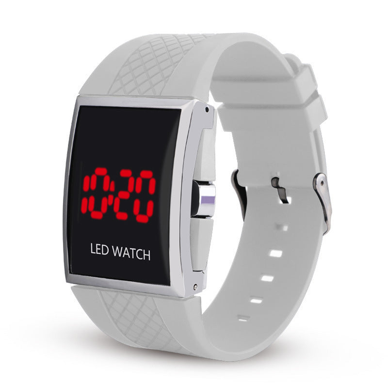 HKM-107667 LED Fashion Casual Women's Watch with PU Band and Various Color Options