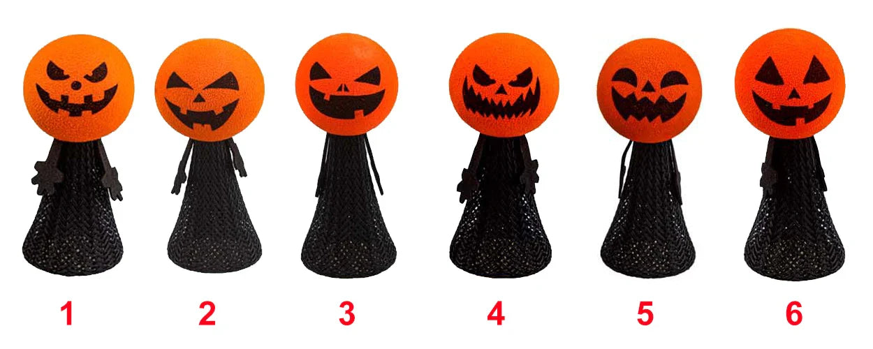 HKM-107731 Halloween Classic Wind-up Toys Gift Set – Colorful Novelty Accessories for All Ages