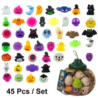 HKM-107731 Halloween Classic Wind-up Toys Gift Set – Colorful Novelty Accessories for All Ages