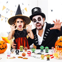 HKM-107731 Halloween Classic Wind-up Toys Gift Set – Colorful Novelty Accessories for All Ages
