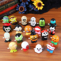 HKM-107731 Halloween Classic Wind-up Toys Gift Set – Colorful Novelty Accessories for All Ages