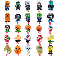 HKM-107731 Halloween Classic Wind-up Toys Gift Set – Colorful Novelty Accessories for All Ages