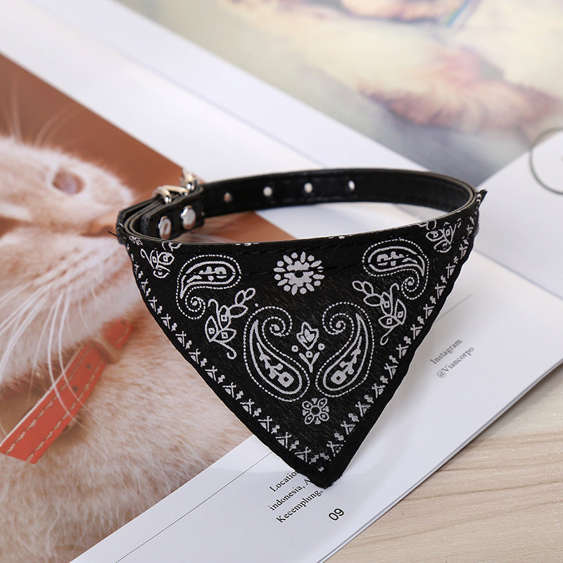 HKM-107859 Dog collar Triangle saliva towel