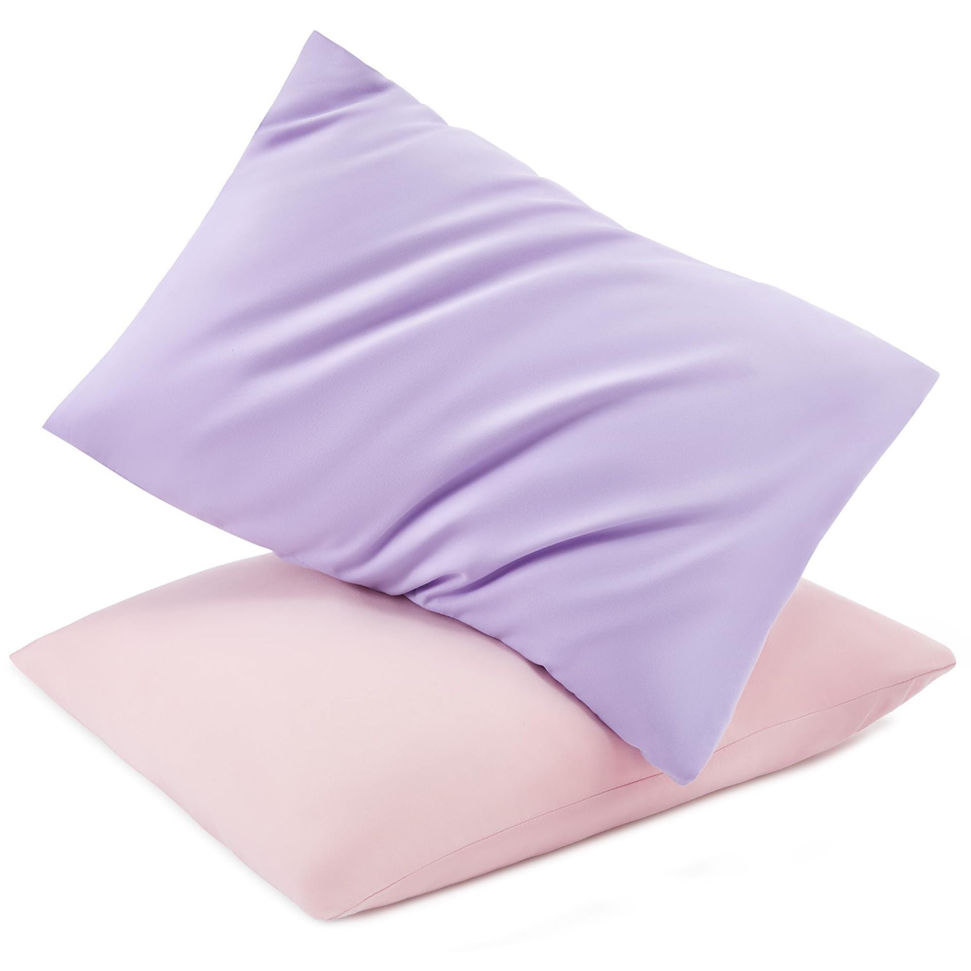 HKM-107987 Soft Breathable Gauze Infant Pillowcase Set - Travel Size 33x45cm, 2-Piece Design