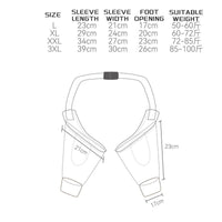 HKM-107987 Stylish Knee Protector Pad and Scarf Set for Dog Elbow Protection and Comfort