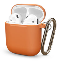 HKM-108051 Silicone Dust Plug & Soft Cover for iPhone & AirPods (1st/2nd Gen) - Simple Pure Color Design