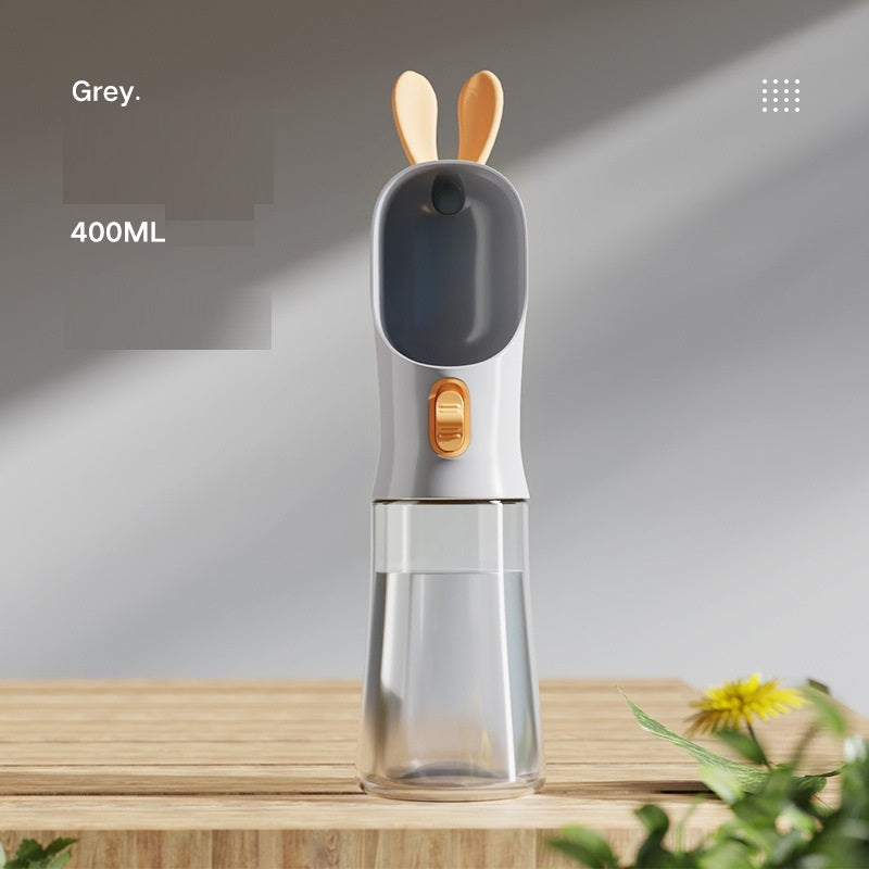HKM-108179 Portable Pet Feeding and Water Cup with 400ml Capacity in Multiple Colors