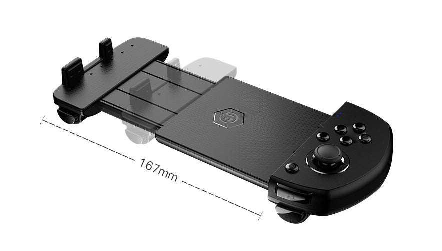 HKM-108179 USB Game Console Controller for Mobile Devices – Ideal for Horizontal and Vertical Screen Gaming, Compatible with Multiple Players, ABS Material