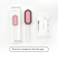 HKM-108243 Gravity Pet Hair Removal Comb with Wipes for Cats and Dogs, Available in Multiple Styles and Sizes