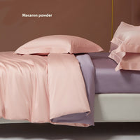 HKM-108307 Cotton Satin Mercerized Velvet Quilt Cover - 100% Cotton, Modern Design, 2.5m Wide