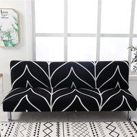 HKM-108371 Convertible Sofa Bed Slipcover in Modern Stripes - Sizes S and L Available
