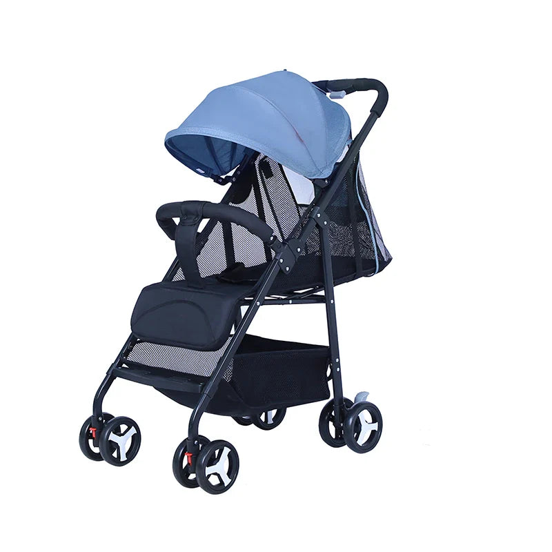 KTX-108499 Compact One-Hand Folding Baby Stroller for Infants and Toddlers Ages 0-3 Years
