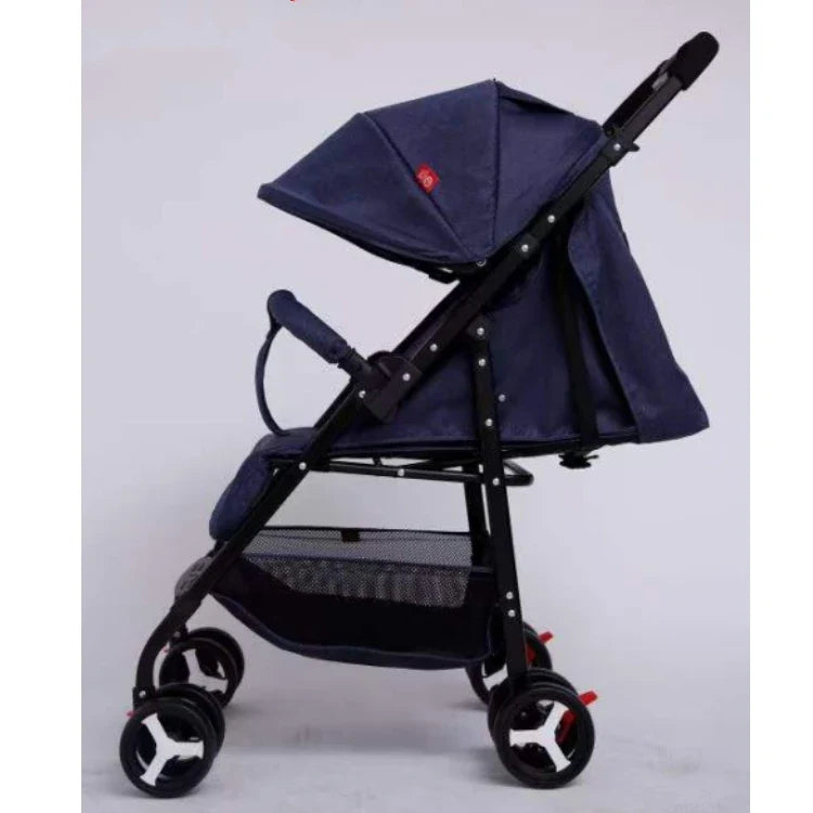 KTX-108499 Compact One-Hand Folding Baby Stroller for Infants and Toddlers Ages 0-3 Years
