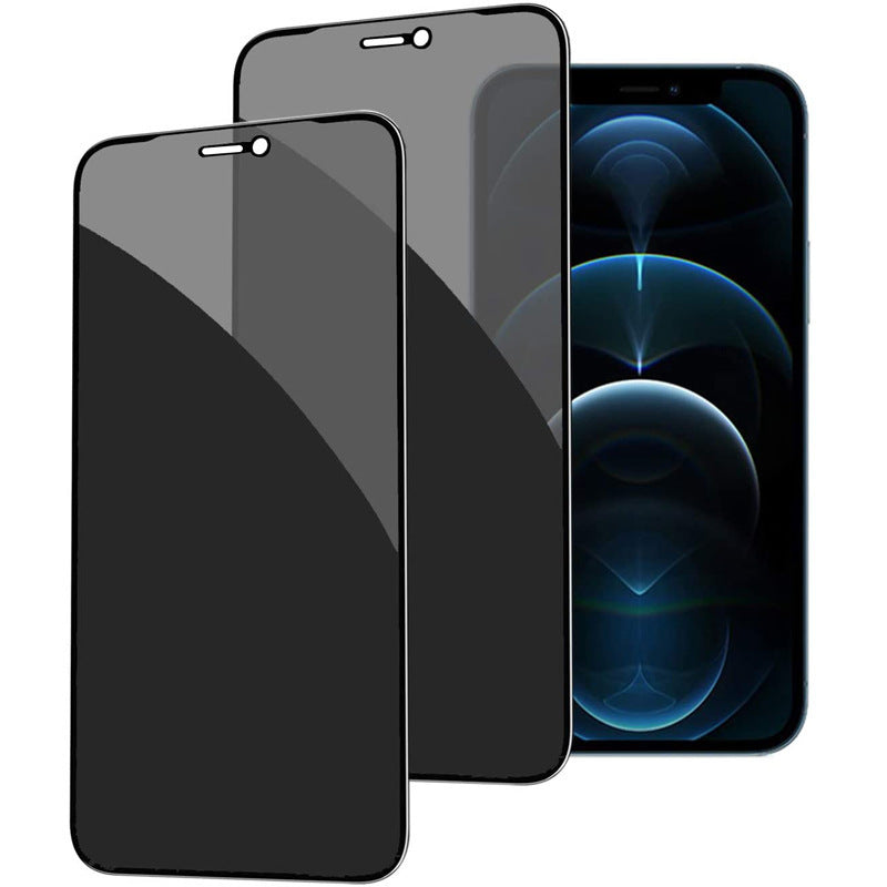HKM-108563 Tempered Glass Privacy Film for Mobile Phones - Matte High-Definition Anti-Peeping Protection