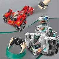 HKM-108883 Remote Control Dinosaur Deformation Stunt Car for Kids, Interactive RC Toy, Ages 5 and Up