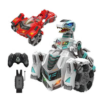 HKM-108883 Remote Control Dinosaur Deformation Stunt Car for Kids, Interactive RC Toy, Ages 5 and Up
