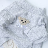 HKM-109267 Embroidered Bear Pet Shirt in Various Colors and Sizes