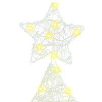HKM-109267 Warm White LED Acrylic Christmas Tree Decoration with 160 LEDs - 150 cm
