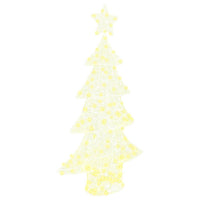 HKM-109267 Warm White LED Acrylic Christmas Tree Decoration with 160 LEDs - 150 cm