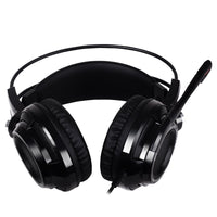 HKM-109523 Over-Ear Wired Gaming Headset with Noise-Canceling Microphone and High-Quality Sound
