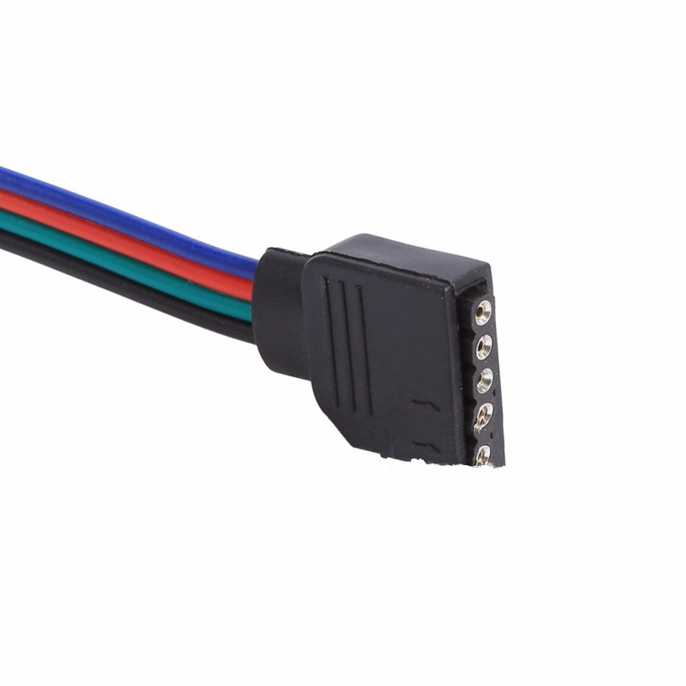 HKM-109651 RGB LED Light Bar Connector Cable with 15cm Pin Line - Male and Female Header Assembly