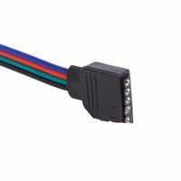HKM-109651 RGB LED Light Bar Connector Cable with 15cm Pin Line - Male and Female Header Assembly