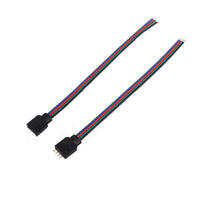 HKM-109651 RGB LED Light Bar Connector Cable with 15cm Pin Line - Male and Female Header Assembly