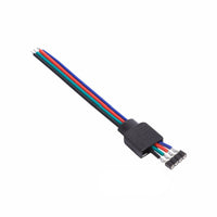 HKM-109651 RGB LED Light Bar Connector Cable with 15cm Pin Line - Male and Female Header Assembly