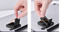 HKM-109715 Portable Foldable Notebook Stand with Heat Dissipation and Ergonomic Design