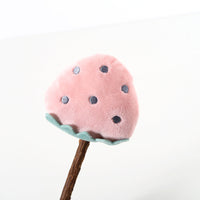 HKM-109907 Plush Molar Chew Stick for Cats – Colorful Fruit and Vegetable Designs