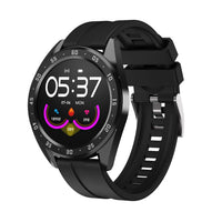 HKM-109971 Smart Watch with Heart Rate, Blood Pressure, and Blood Oxygen Monitoring – 1.3-Inch IPS Color Screen, Step Counting, Sleep Analysis, and Health Tracking, Silicone Wristband