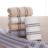 HKM-110035 Absorbent Cotton Towel - 32 Strand Double Silk, Size 37x75cm
