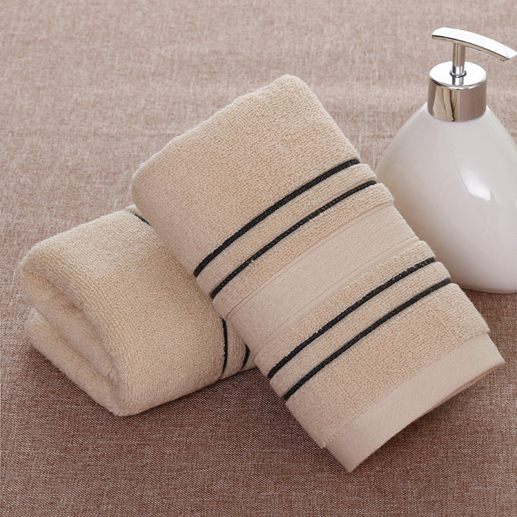 HKM-110035 Absorbent Cotton Towel - 32 Strand Double Silk, Size 37x75cm