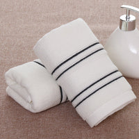 HKM-110035 Absorbent Cotton Towel - 32 Strand Double Silk, Size 37x75cm
