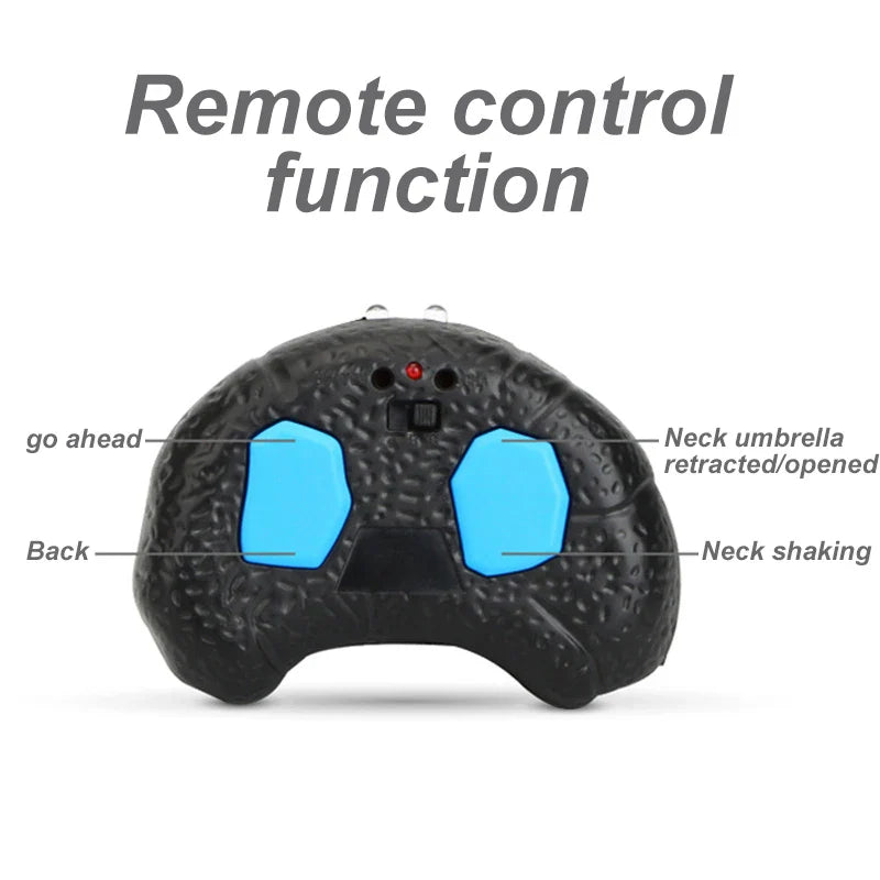 HKM-110035 Remote Control Infrared Chameleon Lizard Robot Toy with 3 Color Lights for Ages 6+
