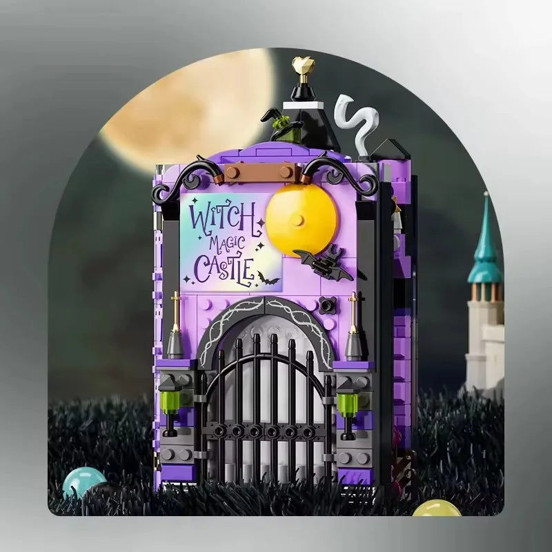 Educational Plastic Building Blocks for Modern Picture Frame Construction, 50-Piece Set, Suitable for Ages 2 and Up