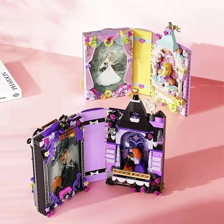 Educational Plastic Building Blocks for Modern Picture Frame Construction, 50-Piece Set, Suitable for Ages 2 and Up