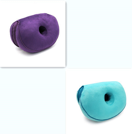 HKM-110291 Multifunctional Plush Hip Cushion with Memory Foam Filling - Modern Simple Design