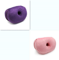HKM-110291 Multifunctional Plush Hip Cushion with Memory Foam Filling - Modern Simple Design