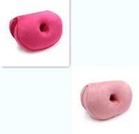 HKM-110291 Multifunctional Plush Hip Cushion with Memory Foam Filling - Modern Simple Design