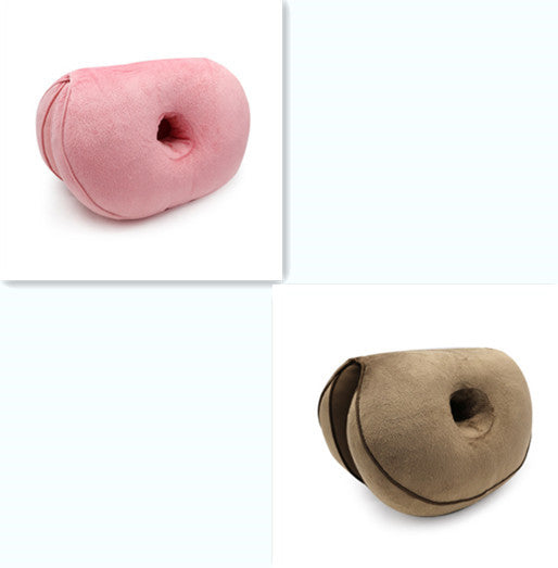 HKM-110291 Multifunctional Plush Hip Cushion with Memory Foam Filling - Modern Simple Design