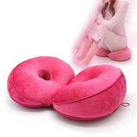 HKM-110291 Multifunctional Plush Hip Cushion with Memory Foam Filling - Modern Simple Design