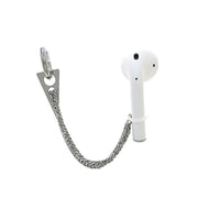 HKM-110355 Universal Anti-Lost Earphone Clips for AirPods - Non-Pierced Titanium Steel Earrings, Geometric Design