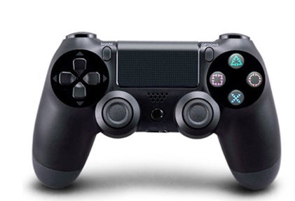HKM-110483 Wireless Game Controller for PS4 - Ergonomic Design, Precise Control, Touchpad & Built-In Speakers, USB Charging