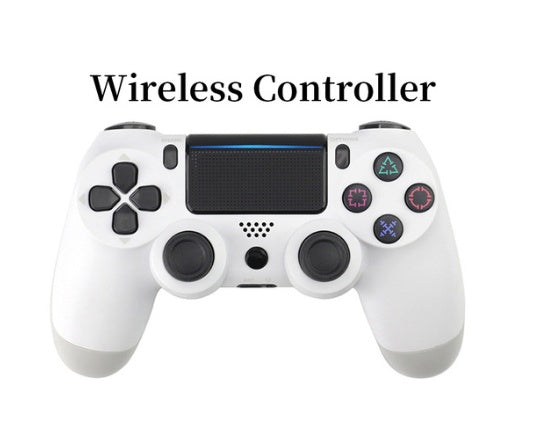 HKM-110483 Wireless Game Controller for PS4 - Ergonomic Design, Precise Control, Touchpad & Built-In Speakers, USB Charging